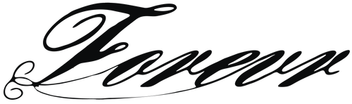 Black cursive Cyrillic script text reading "forevr" on a plain white background.