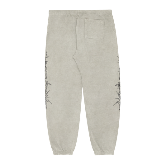 FRACTURE SWEATPANTS [IVORY]